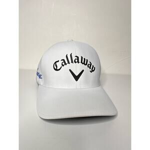 Callaway Golf Hat AI Smoke Chrome Tour Odyssey White Pro Performance Adjustable